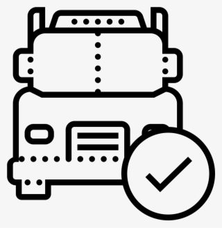 There Is The Front-facing Side Of A Large Delivery #7390258