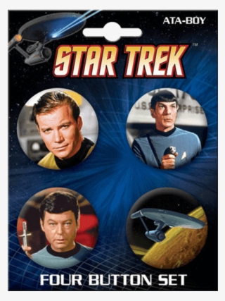 Star Trek Classic Icons Button Set #7391750