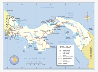 Panama Is A Caribbean Country Located In Central America #7395752