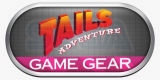 Sega Game Gear Silver Ring Clear Game Logo Set #7397541