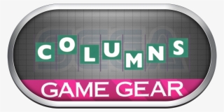 Sega Game Gear Silver Ring Clear Game Logo Set #7397637