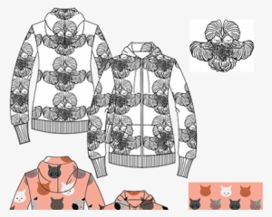 Hoodie Jackets With Original Designers - Illustration #740254