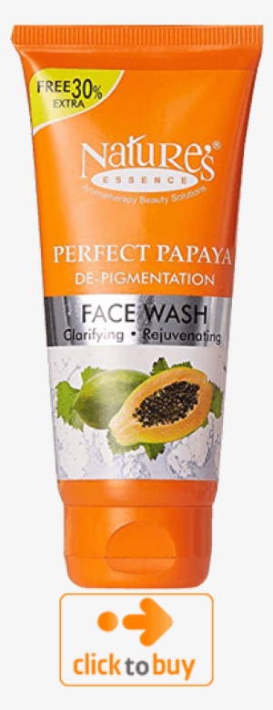 Nature's Essence Perfect Papaya Face Wash - Nature Essence Papaya Face Wash #740412
