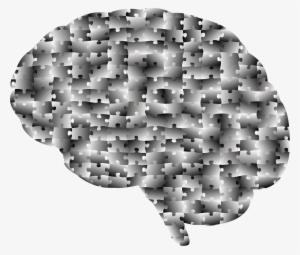 Vector Royalty Free Download Jigsaw Grayscale Big Image - Tortoise #740487