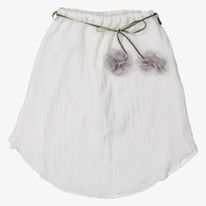 Skirt Cotton Gauze - Miniskirt #740569