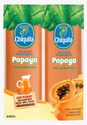Chiq Papaya Fruit Pulp 14oz - Phytocare Papaya Ointment With Calendula - 25g #740570
