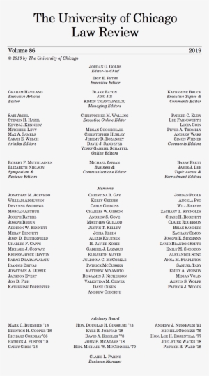 Subscribe To The University Of Chicago Law Review - Iphone 7 #740782