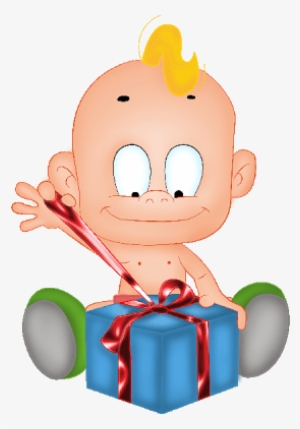 Cartoon Baby Gift - Cartoon Baby In Png #741646