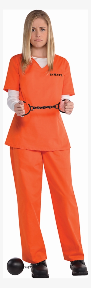 Piper - Inmate Costume For Women #741821