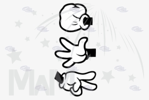 Mickey Mouse Hand Clipart Black And White Download - Rock Paper Scissors Mickey #742384 Mickey Mouse Hand Clipart Black And White Download - Rock Paper Scissors Mickey #742384