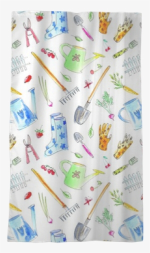 Drawing With Can,spade,rubber Boots,rake ,carrots - Patchwork #742459 Drawing With Can,spade,rubber Boots,rake ,carrots - Patchwork #742459