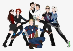 Picture Freeuse Tony Stark Captain America Steve Rogers - Draw The Squad Avengers #742598