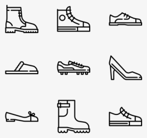 Shoes And Boats Line Craft - Sneakers #742617