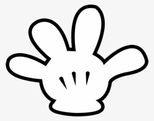 Free Minnie Mouse Printables - Mickey Mouse Glove Png #742618