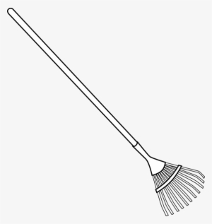 Svg Black And White Library Bw Clip Art At Clker Com - Rake Clip Art #742668