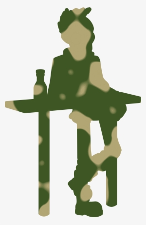 Punk Silhouette At Getdrawings - Portable Network Graphics #743008