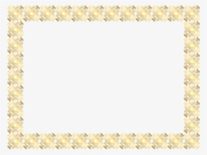 Gold Frame Border Png Clip Art Image - Moldura Bordas Unicornio Alta Resolução Fundo Invisivel #743082