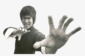Bruce Lee Black And White - Bruce Lee Transparent #743217