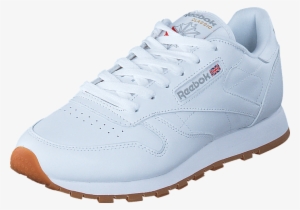 Reebok Classic Cl Lthr Int White/gum 58912-01 Mens - Shoe #743324