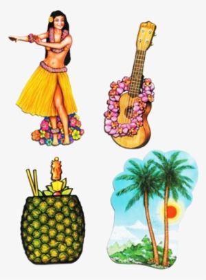 Luau Tropical Cutouts - Luau Transparent #743660
