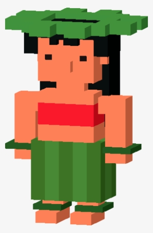 Luau Lilo - Disney Crossy Road Lilo And Stitch Rarity #743820