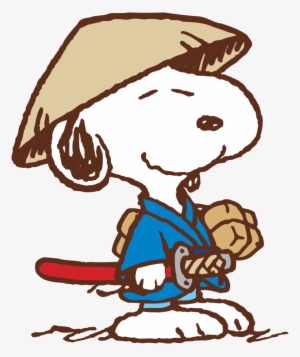 Chinese Snoopy Png - Snoopy Samurai #744288