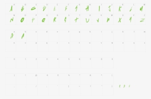 Font Born This Way Font Preview - Number #744535