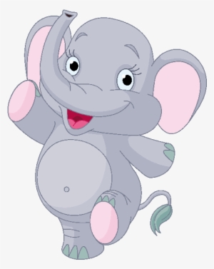Baby Elephant Elephant Images Clipart - Elephant Cute Cartoon #744640