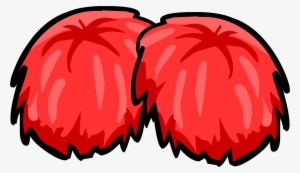 Red Pom Poms Icon - Pom Pom Clipart #744939
