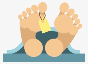 Thumb Cadaver Human Body Death Morgue - Dead Body Clipart Png #744960