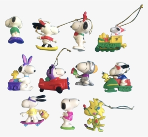 Svg Vintage Woodstock Peanuts Rubber Easter Ornaments - Snoopy Christmas Ornaments Vintage #744982