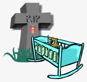 Baby Died Clipart - Baby Cradle Clip Art #745162