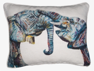 Baby Elephant Cushions 'bahati & Bashasha' - Elephant #745185