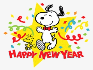 Snoopy New Year Clip Art Cliparts - Happy New Year 2017 Snoopy #745554