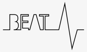 Black And White Library Beat Typography Big Image Png - Beat Clipart #745984