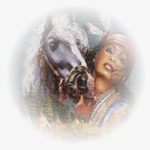 Amerindienne Woman Horse - Horse #746124
