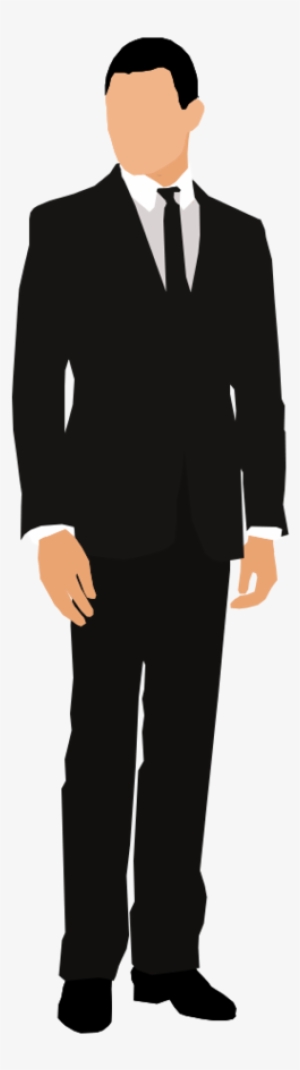 Man In Suit Silhouette Png Download Man In Suit Silhouette - Man In A ...