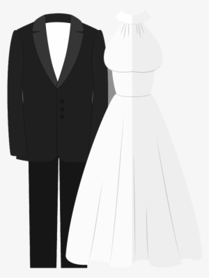 Wedding Dress And Tux Png Transparent Wedding Dress - Wedding #746440