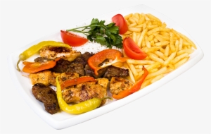 Mutton, Beef And Chicken Meat Served On The Huge Plate - Jalfrezi #746708