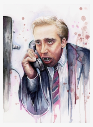 Click And Drag To Re-position The Image, If Desired - Nicolas Cage Art #746784