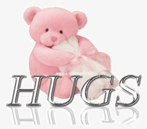 Never Miss A Moment - Gund Baby 30cm My First Teddy Loveable Hugs - Pink #747411