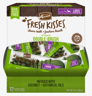 Merrick Fresh Kisses Grain Free Coconut Oil And Botanicals - Merrick Fresh Kisses Double-brush Coconut Oil , 25 #747515