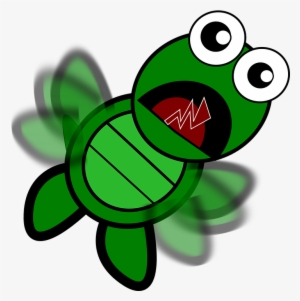 Download Turtle Png Transparent Images Transparent - Turtle Flapping #747948