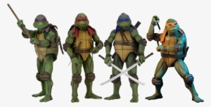 Teenage Mutant Ninja Turtles Png Clipart - Tmnt 1990 Turtles Movie Leonardo 1:4 Scale Action Figure #748303