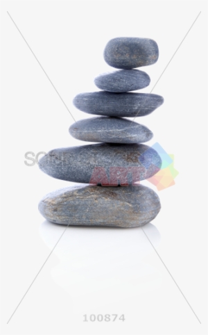 Stock Photo Of Balanced Stones Making Rock Cairn On - Stacked Stones Transparent Background #748491