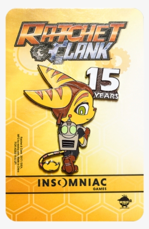 Ratchet & Clank 15th Anniversary Pin Set - Ratchet And Clank All 4 #748977