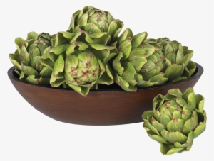 Artichoke In Bowl Png Image - Artichoke Png #749355
