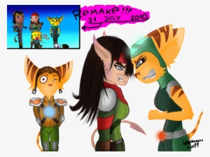 Ratchet's Girls Problem Remake - Ratchet And Clank Girls #749513