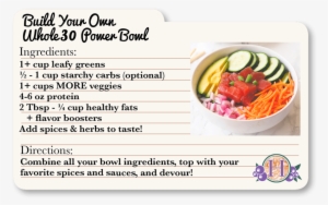 Build Your Own Power Bowl - Tagliatelle #749958