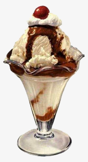 Ice Cream Bowl Png Transparent Image - Ice Cream Sundae Png #749985